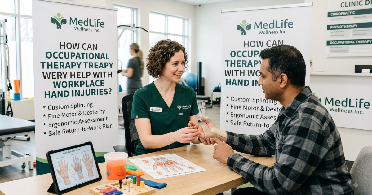 How Can Occupational Therapy Help with Workplace Hand Injuries?